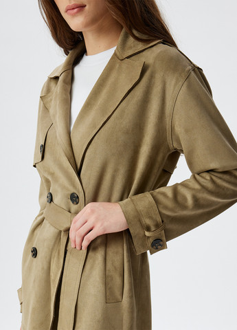 Плащ KOTON на пуговицах демисезон (307496771)