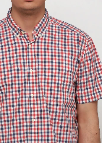 Красная кэжуал рубашка H&M