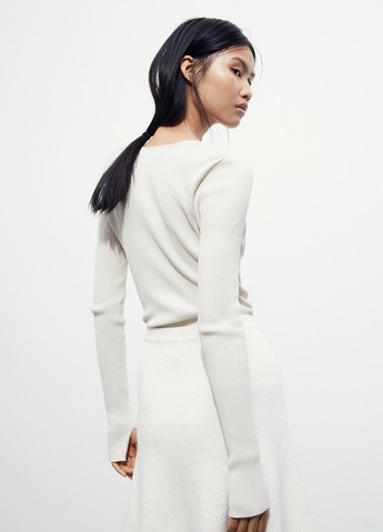 Светло-бежевый демисезонный джемпер джемпер H&M