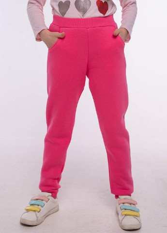 Розовые кэжуал демисезонные джоггеры брюки Vidoli
