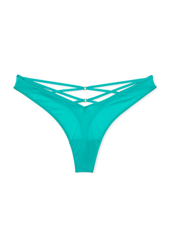 Бирюзовый демисезонный комплект (бюстгальтер, трусики) Victoria's Secret