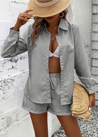 Костюм (рубашка, шорты) SHEIN (367042291)