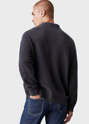 Сіро-синій зимовий пуловер пуловер Calvin Klein Jeans