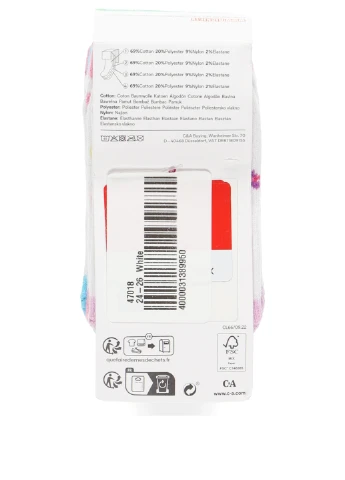 Білі шкарпетки (4 пари) C&A малюнки (296790510)