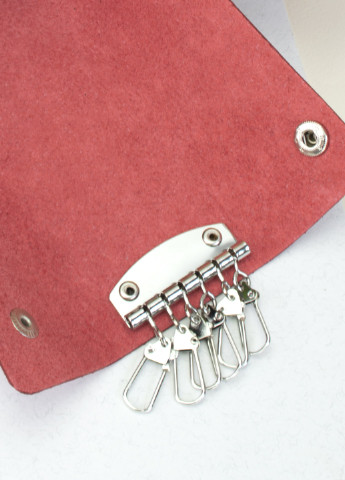 Подарочный женсикй набор №64 "Тризуб": обложка на паспорт + ключница (красный) HandyCover (254439003)