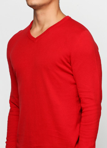 Червоний демісезонний пуловер пуловер Van Cliff