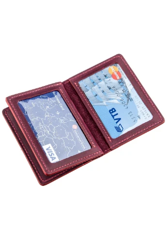 Шкіряна обкладинка для прав 10х7х0,5 см Grande Pelle (253490845)