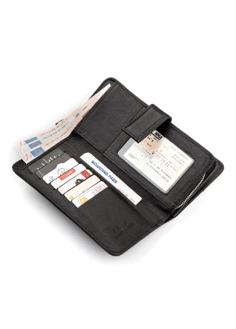 Жіночий шкіряний гаманець-клатч 19х10 см Stingray Leather (252128065)