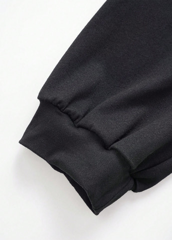 Чорна кежуал сукня кльош SHEIN однотонна