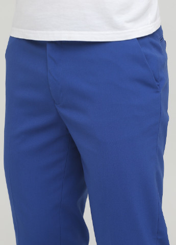 Синие кэжуал демисезонные чиносы брюки Asos