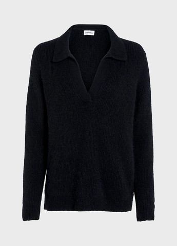 Чорний зимовий светр Calvin Klein