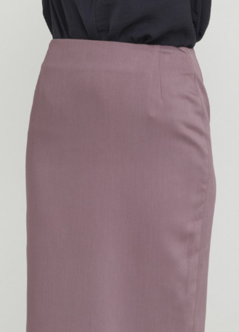 Темно-розовая кэжуал однотонная юбка Stefanie L мини