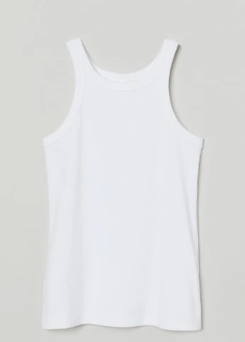 Топ літо,білий, H&M Basic (255192867)