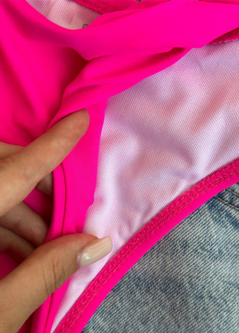 Розовый летний раздельный купальник (лиф, трусики) раздельный NOVA VEGA