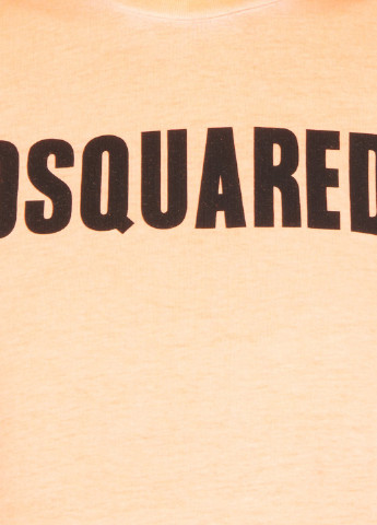 Помаранчева літня футболка Dsquared2