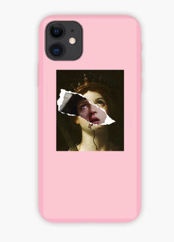 Чехол силиконовый Apple Iphone 7 Ума Турман Ренессанс (Pulp Fiction Uma Thurman Renaissance) (17361-1587) MobiPrint (219507717)