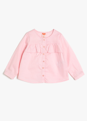 Светло-розовая блузка KOTON демисезонная