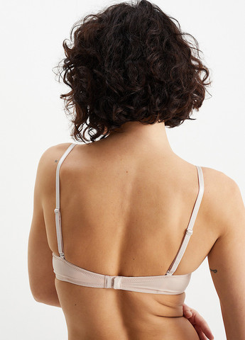 Бежевий безшовний бюстгальтер (2 шт.) C&A без кісточок поліамід