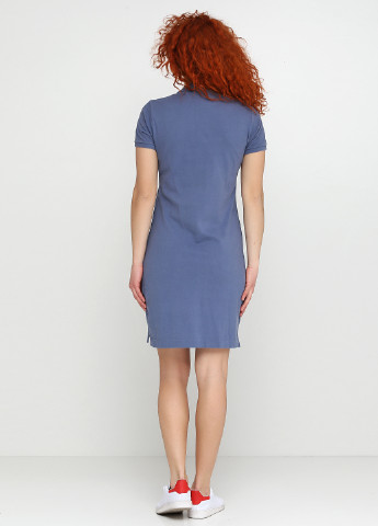 Синя кежуал сукня Ralph Lauren однотонна