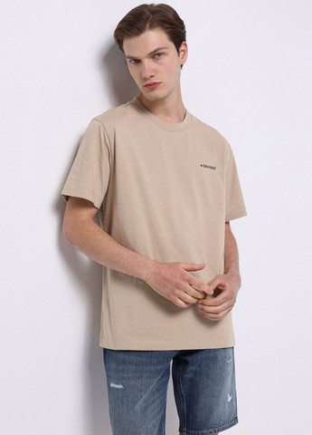 Темно-бежевая футболка Colin's