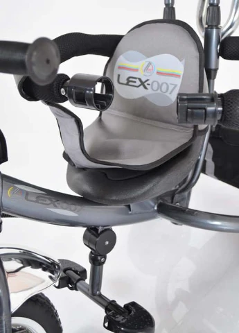 Трех-колесный Велосипед с родительской ручкой Lex-007 (10/8 EVA wheels) Grey Sigma (251788288)