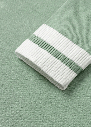 М'ятний демісезонний светр джемпер SHEIN