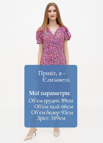 Рожева кежуал сукня а-силует J.Crew з квітковим принтом