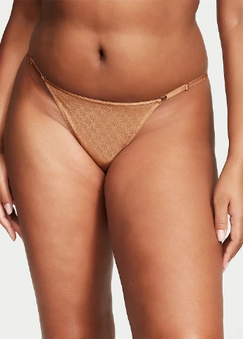Коричневий демісезонний комплект (бюстгальтер, трусики) Victoria's Secret