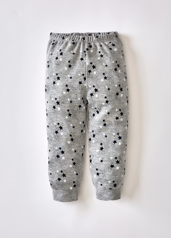 Сіра всесезон піжама (лонсглів, штани) лонгслив + брюки DeFacto