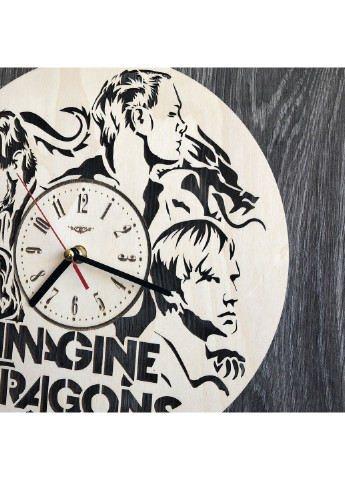 Концептуальний настінний годинник в інтер`єр «Imagine Dragons» 7Arts (253566420)