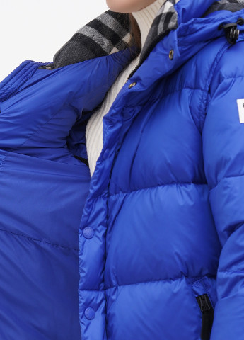Синяя зимняя куртка 2в1 Burberry