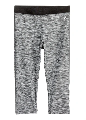 Серые демисезонные леггинсы H&M