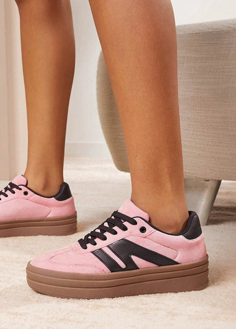 Кроссовки SHEIN розовые демисезоны (338187376)