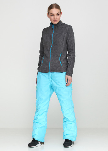 Голубые спортивные зимние прямые брюки Crivit