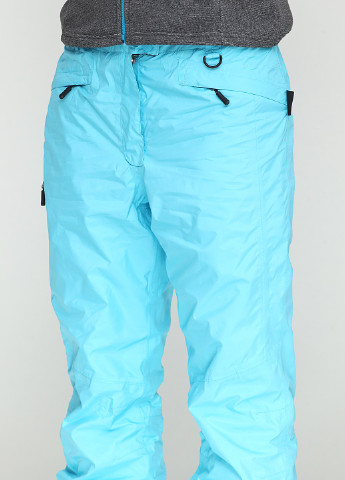 Голубые спортивные зимние прямые брюки Crivit