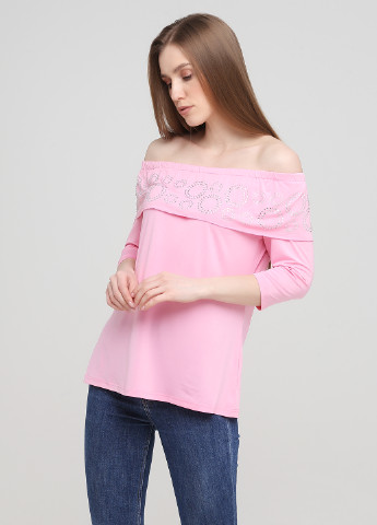 Рожева демісезонна блуза Mocca