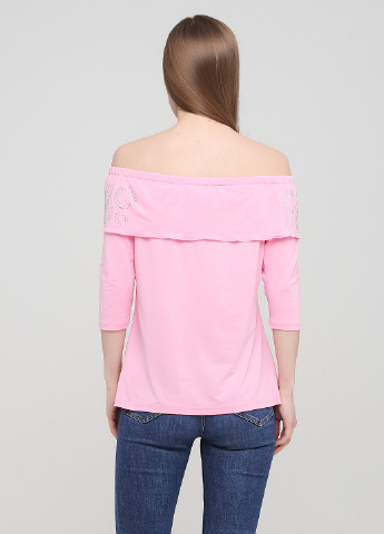 Розовая демисезонная блуза Mocca
