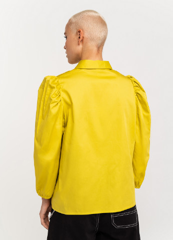 Жовта демісезонна блузка befree