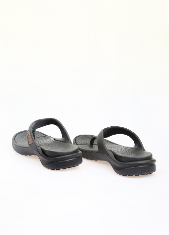 Черные пляжные вьетнамки CCILU