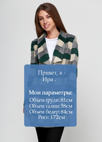 Зеленое демисезонное Пальто ZUBRYTSKAYA