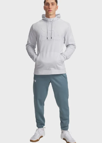Синие спортивные, кэжуал демисезонные джоггеры брюки Under Armour