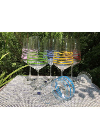 Набор бокалов для вина 350 мл 6 шт Sandra 40728/350S/M8700 Bohemia (253583366)