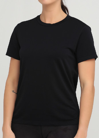 Черная всесезон футболка H&M