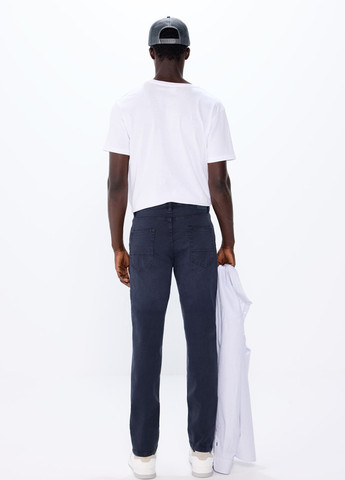 Темно-синие демисезонные слим джинсы Springfield