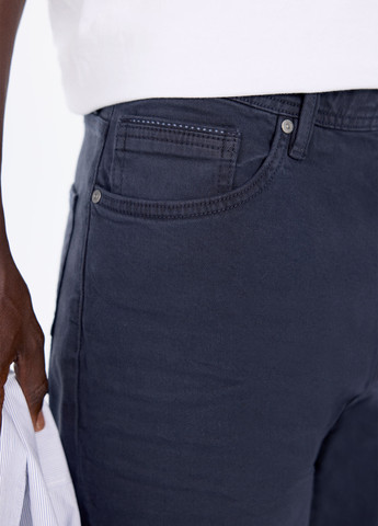 Темно-синие демисезонные слим джинсы Springfield