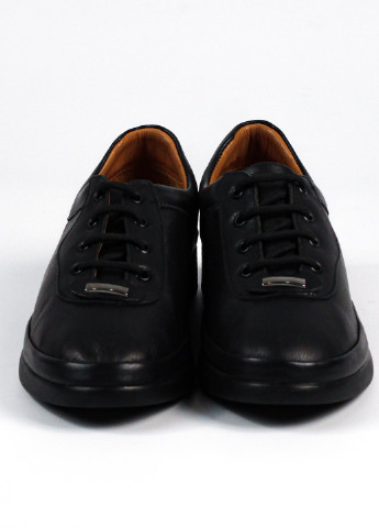 Чорні осінні туфлі жіночі повсякденні Evromoda