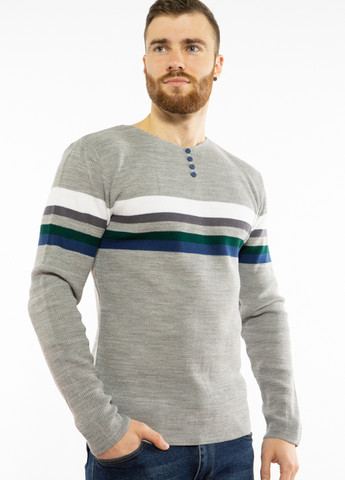 Сірий демісезонний пуловер пуловер Time of Style