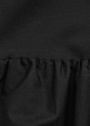 Черное кэжуал платье клеш Gant однотонное