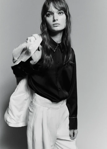 Чорна блуза H&M
