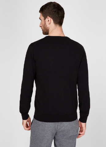 Черный демисезонный пуловер пуловер Gant